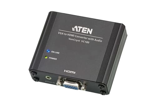 ATEN VC180 - Video converter - VGA - HDMI - for ATEN VM0202HB, VP2730, VanCryst VM6404HB