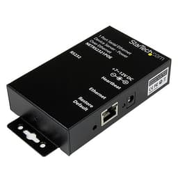 StarTech.com 1 Port RS232 Serial Ethernet Device Server - PoE Power Over Ethernet - Serial over IP Device Server Adapter - PoE-Powered (NETRS2321POE) - Device server - 100Mb LAN, RS-232 - for P/N: IES61002POE, IES81000POE, POEINJ1G, POEINJ1GW, POEINJ4G, SVA12M5NA, UPOESPLT1G