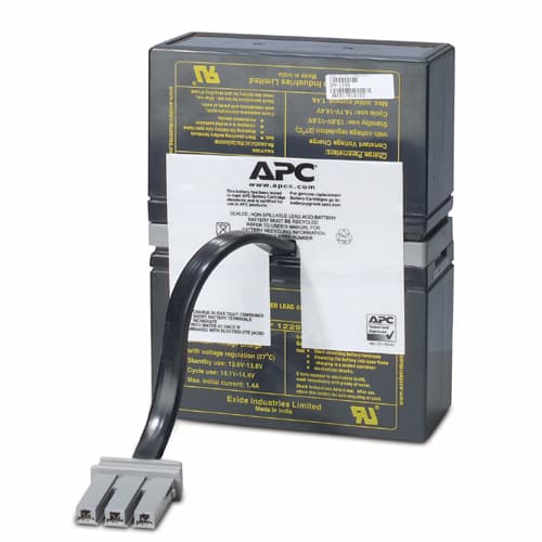 APC Replacement Battery Cartridge #32 - UPS battery - 1 x battery - Lead Acid - charcoal - for P/N: 516-015, BN1050, BN1050-CN, BR1000TW, BR800-IN, BT1000, BT1000MC, BX800, BX900-CN