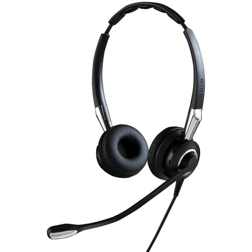 Jabra BIZ 2400 II QD Duo NC Wideband Balanced - Headset - on-ear - wired