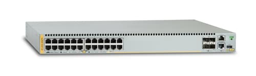 Allied Telesis AT x930-28GPX - Switch - L3 - Managed - 24 x 10/100/1000 (PoE+) + 4 x 1 Gigabit / 10 Gigabit SFP+ - desktop, rack-mountable
