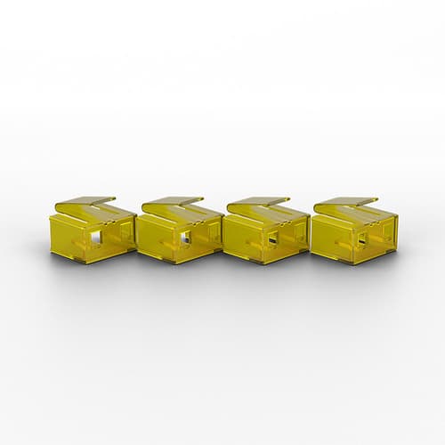 RJ-45 PORT BLOCKER KEYPACK OF 10 BL — view 3