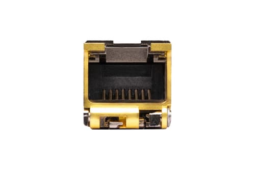 ATEN - SFP (mini-GBIC) transceiver module - 1GbE - over CAT 5e/6/6a - 1000Base-T, 100Base-TX, 10Base-T - RJ-45 - up to 100 m (pack of 2) — view 4