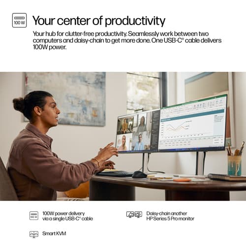 HP S5 PRO 527PM QHD USB CONF MNTR UK — view 8