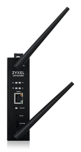 Zyxel NebulaFlex Pro IAP500BE - Radio access point - 4-stream, BE5000, industrial - Wi-Fi 7, 2.5GbE, 1GbE - Wi-Fi 7 - 2.4 GHz, 5 GHz - cloud-managed - rail mountable — view 6