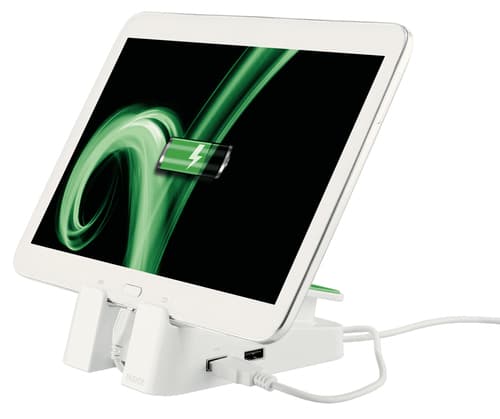 CHARGING DESKSTAND COMPLETE WHITE