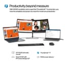 HP 734pm - Series 7 Pro - LED monitor - curved - 34" - 3440 x 1440 WQHD @ 120 Hz - IPS Black - 400 cd/m� - 2000:1 - DisplayHDR 400 - 5 ms - Thunderbolt 4, HDMI, DisplayPort, USB-C - speakers - black, silver thumbnail 8