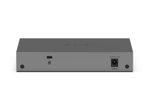 NETGEAR GS105P - Switch - unmanaged - 1 x 10/100/1000 + 4 x 10/100/1000 (PoE+) - desktop, wall-mountable - PoE+ (63 W) — view 6