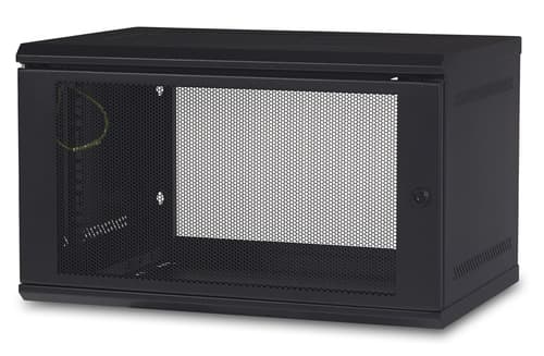 APC NetShelter WX AR106 - Cabinet - wall mountable - black - 6U - 19" — view 1
