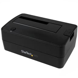 StarTech.com USB 3.1 (10Gbps) Single-Bay Dock for 2.5"/3.5" SATA SSD/HDD - USB 3.1 Hard Drive Docking Station with UASP (SDOCKU313) - Storage controller - 2.5", 3.5" - USB 3.1 (Gen 2) - black