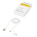 1M 3 FT WHITE APPLE 8-PIN LIGHTNI thumbnail 5