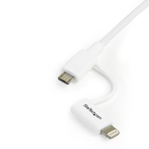 1M 3 FT WHITE APPLE 8-PIN LIGHTNI — view 5