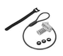 Targus DEFCON - Security cable lock - ultimate, universal, with adaptable lock head - silver - 30 cm (pack of 25) thumbnail 12