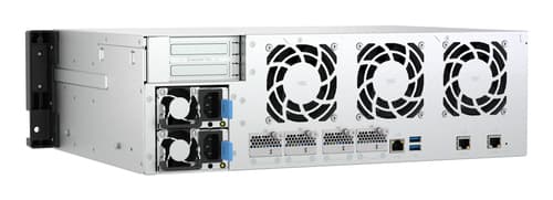 3U short-depth Rackmount NAS 12x3.5"&4x — view 10