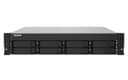 QNAP TS-832PXU - NAS server - 8 bays - rack-mountable - SATA 6Gb/s - RAID 0, 1, 5, 6, 10, 50, 60, JBOD - RAM 4 GB - Gigabit Ethernet / 2.5 Gigabit Ethernet / 10 Gigabit Ethernet - iSCSI support - 2U thumbnail 1