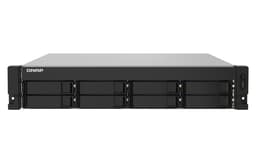 QNAP TS-832PXU - NAS server - 8 bays - rack-mountable - SATA 6Gb/s - RAID 0, 1, 5, 6, 10, 50, 60, JBOD - RAM 4 GB - Gigabit Ethernet / 2.5 Gigabit Ethernet / 10 Gigabit Ethernet - iSCSI support - 2U