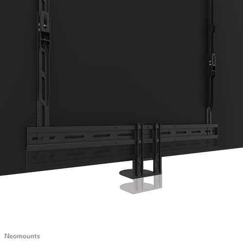 Neomounts AV50-500BL - Mounting kit (mount bracket, camera shelf) - for PTZ camera - universal - black - screen size: 43"-110" - VESA-mountable, above the screen, below the screen — view 8