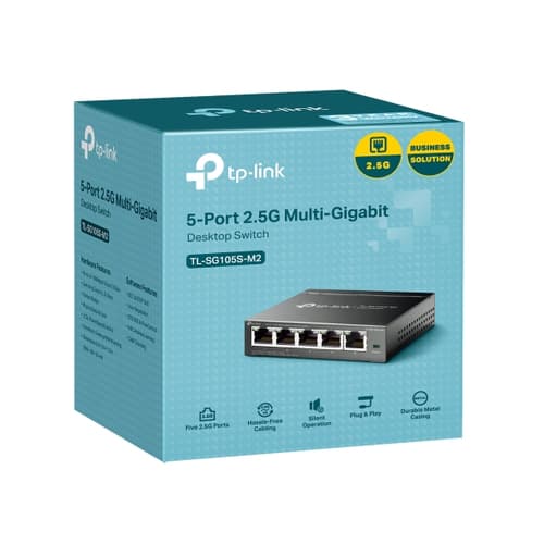 TP-Link TL-SG105S-M2 V1 - switch - 5 ports — view 7