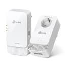 TP-Link PGW2440 KIT V1 - powerline adapter kit - Wi-Fi 6 - wall-pluggable thumbnail 1