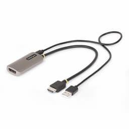 StarTech.com HDMI to DisplayPort Adapter, 8K 60Hz, Active Video Converter - Adapter cable - HDMI male to DisplayPort female - 30 cm - space grey - 8K60Hz support, active, Unidirectional