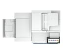 HP LaserJet Enterprise Flow MFP 8601z+ - Multifunction printer - B/W - laser - A3 (297 x 420 mm) (original) - A3/Ledger (media) - up to 70 ppm (copying) - up to 70 ppm (printing) - 2180 sheets - 33.6 Kbps - Gigabit LAN, USB 3.0, USB 2.0 host, USB 3.0 host thumbnail 9