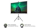 Acer T82-W01MW - Projection screen with tripod - 82.5" (210 cm) - 16:10 - white thumbnail 3