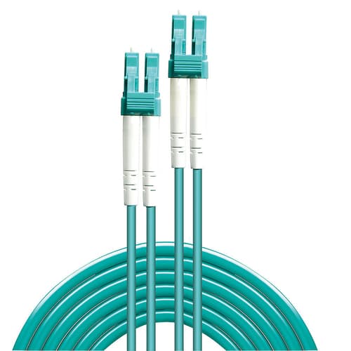 1M LC-LC OM3 FIBRE PATCH CABLE — view 3