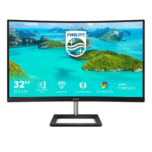 Philips E-line 325E1C - LED monitor - curved - 32" (31.5" viewable)