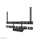 Neomounts AV60-500BL - Mounting kit (mount bracket, laptop shelf) - for video bar / laptop - universal - black - screen size: 43"-110" - VESA-mountable thumbnail 4