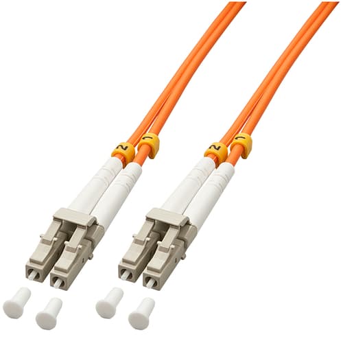 1M LC-LC OM2 FIBRE PATCH CABLE