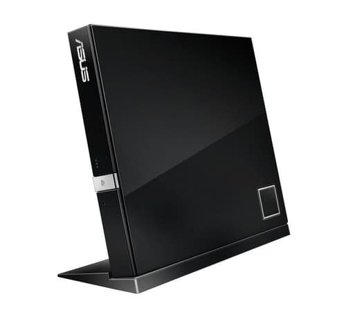 ASUS SBW-06D2X-U - Disk drive - BDXL - 6x2x6x - USB 2.0 - external - black — view 4