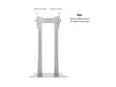 *Non Cancellable/Non Returnable (NCNR)* 210 DUAL PILLAR FLOORBASE SILVER thumbnail 18