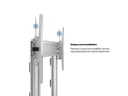 *Non Cancellable/Non Returnable (NCNR)* 210 DUAL PILLAR FLOORBASE SILVER thumbnail 23