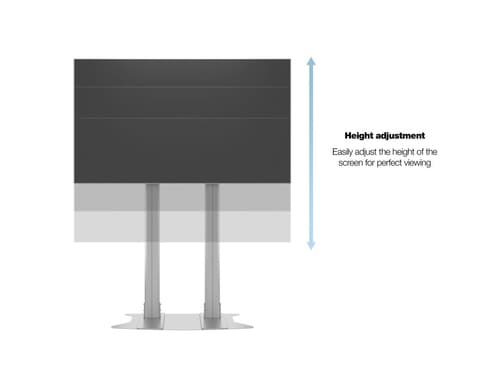 *Non Cancellable/Non Returnable (NCNR)* 210 DUAL PILLAR FLOORBASE SILVER — view 18