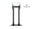 *Non Cancellable/Non Returnable (NCNR)* 210 DUAL PILLAR FLOORBASE BLACK thumbnail 18