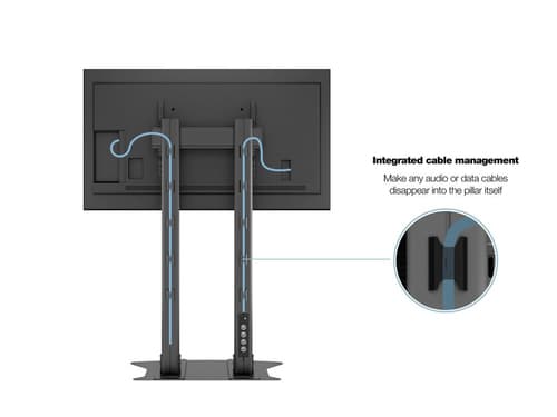 *Non Cancellable/Non Returnable (NCNR)* 210 DUAL PILLAR FLOORBASE BLACK — view 22