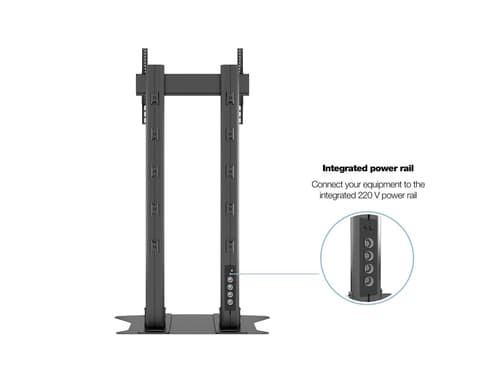 *Non Cancellable/Non Returnable (NCNR)* 210 DUAL PILLAR FLOORBASE BLACK — view 23