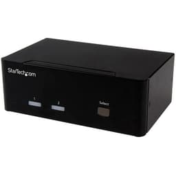 StarTech.com 2 Port VGA KVM Switch - Dual VGA - Hot-key & Audio Support - 1920x1200 KVM Switch - KVM Video Switch (SV231DVGAU2A) - KVM / audio / USB switch - 2 x KVM / audio / USB - 1 local user - desktop - for P/N: SVA12M2NEUA, SVA12M5NA