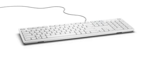 Dell KB216 - keyboard - QWERTY - UK - white Input Device