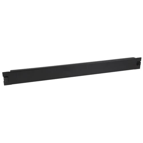 StarTech.com Blanking Panel - 1U - 19in - Tool-less - Steel - Black - TAA Compliant - Blank Rack Panel - Filler Panel (RKPNLTL1U) - Blank panel - front - black - 1U - 19" - for P/N: RK2433BKM, RK2537BKM, RK3236BKF, RK4236BKB, RK4242BK24, RK4242BK30, RKQMCAB12V2