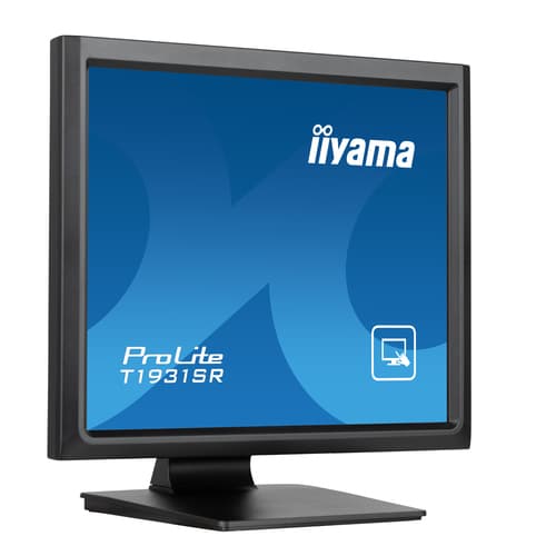 iiyama ProLite T1931SR-B1S - LCD monitor - 19" - touchscreen - 1280 x 1024 @ 75 Hz - IPS - 250 cd/m� - 1000:1 - 14 ms - HDMI, VGA, DisplayPort - speakers - black, matte finish — view 7