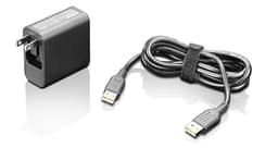 Lenovo 40W Slim Travel Adapter - Power adapter - AC 100-240 V - 40 Watt - United Kingdom - for IdeaPad Miix 700-12ISK, 710-12IKB, Yoga 3 1170, 3 1470, 700-11ISK, 700-14ISK, 900S-12ISK