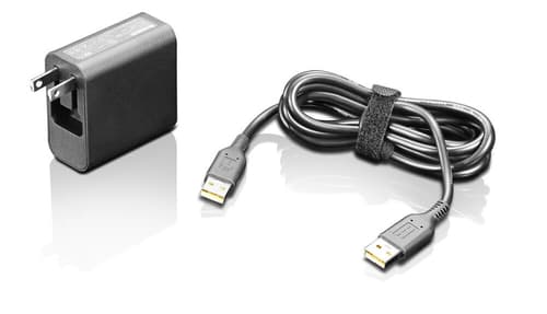 Lenovo 40W Slim Travel Adapter - Power adapter - AC 100-240 V - 40 Watt - United Kingdom - for IdeaPad Miix 700-12ISK, 710-12IKB, Yoga 3 1170, 3 1470, 700-11ISK, 700-14ISK, 900S-12ISK