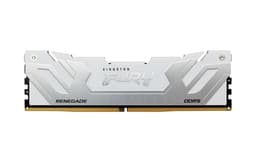 Kingston FURY Renegade - DDR5 - module - 24 GB - DIMM 288-pin - 8800 MT/s / PC5-70400 - CL42 - 1.4 V - clocked unbuffered - on-die ECC - white & silver