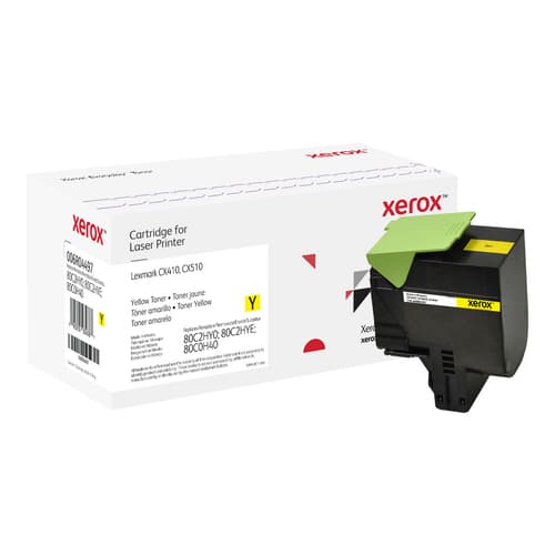 Everyday - Yellow - compatible - toner cartridge (alternative for: Lexmark 80C2HY0, Lexmark 80C2HYE) - for Lexmark CX410de, CX410dte, CX410e, CX510de, CX510dhe, CX510dthe