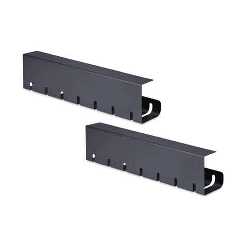 Under Desk Cable Management Tray Black — view 3