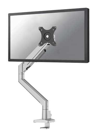 Neomounts NEXT Slim DS70-250SL1 - Mounting kit (articulating arm) - full-motion - for Monitor - aluminium - silver - screen size: 17"-35" - desk-mountable