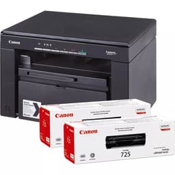 Canon i-SENSYS Canon i-SENSYS MF3010 MF 3010. Desktop Mono laser 3-in-1: print, copy & scan. 18  ppm, 7.8 seconds First Print Out Time. Up to 1200 x 600 dpi. USB 2.0 Hi-speed. Windows and MacOS. BUNDLE WITH 2X EXTRA TONERS.