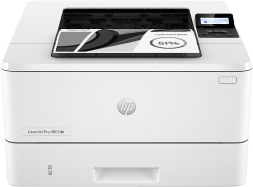 HP LaserJet Pro 4002dn - Printer - B/W - Duplex - laser - A4/Legal - 4800 x 600 dpi - up to 40 ppm - capacity: 350 sheets - USB 2.0, Gigabit LAN, USB host