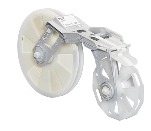 Brother MCET1WH - White - 15 mm x 310 m - print ribbon cassette - for Tape Creator Pro TP-M5000N — view 1